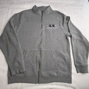 Ouray Size Medium Meadowlark Lake Lodge Wyoming Gray Full-Zip Sweatshirt Outdoor